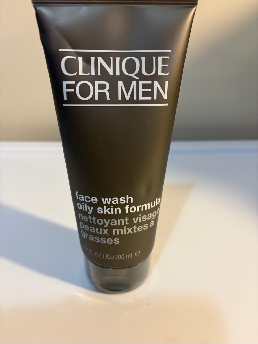 New and sealed Clinique For Men Black Face Wash - Oily Skin Formula